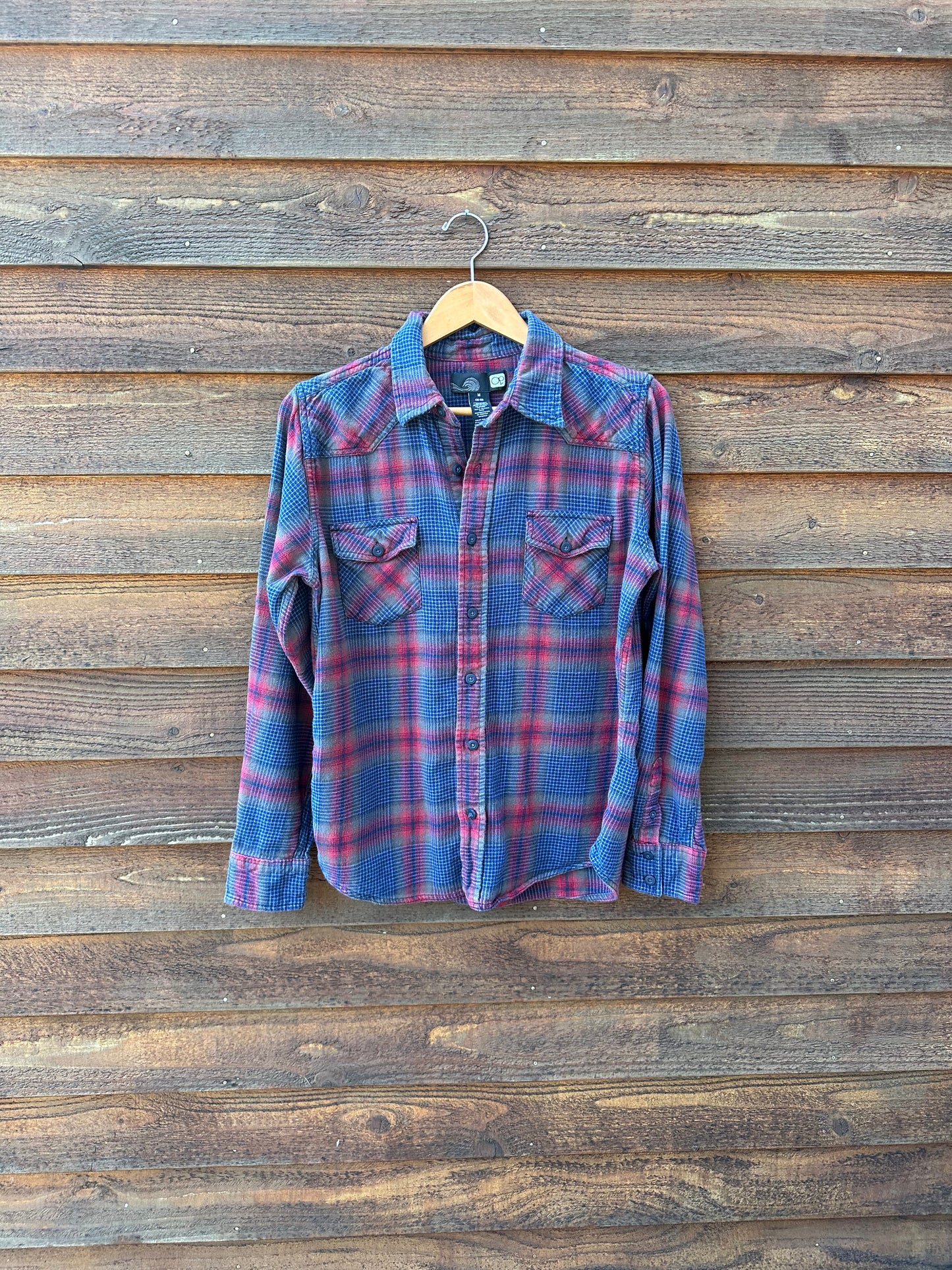 Vintage Plaid Flannel Shirt