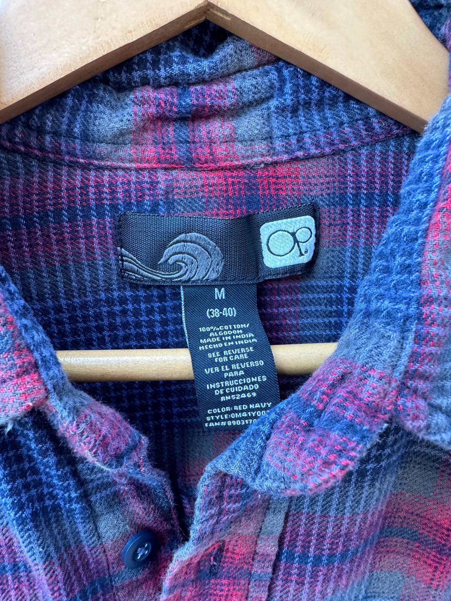 Vintage Plaid Flannel Shirt