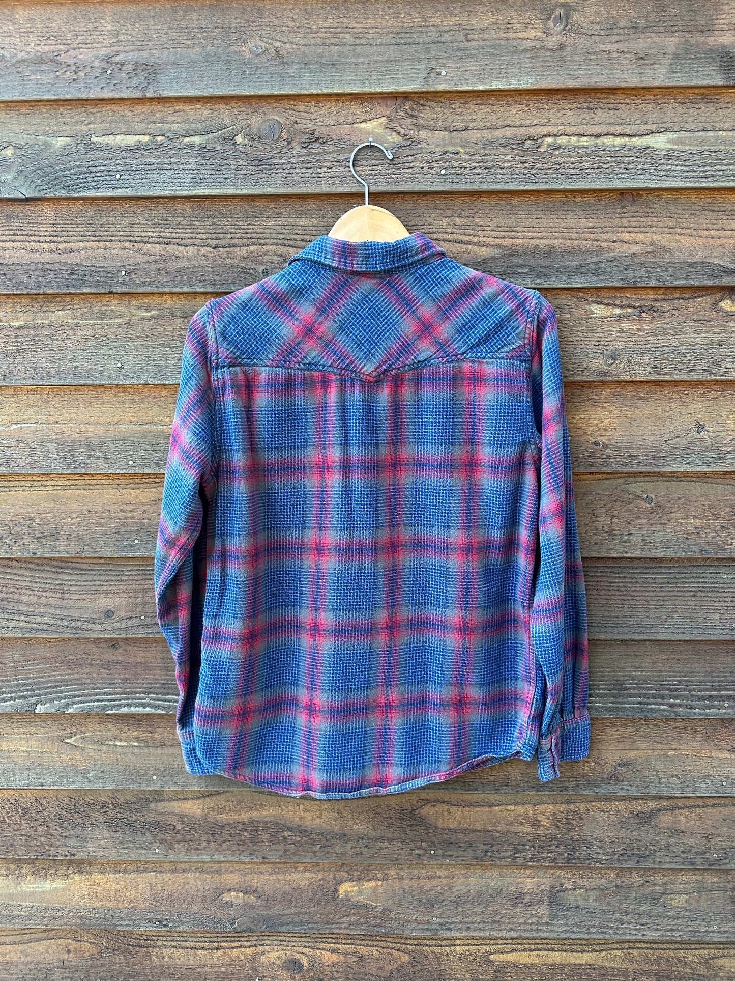 Vintage Plaid Flannel Shirt