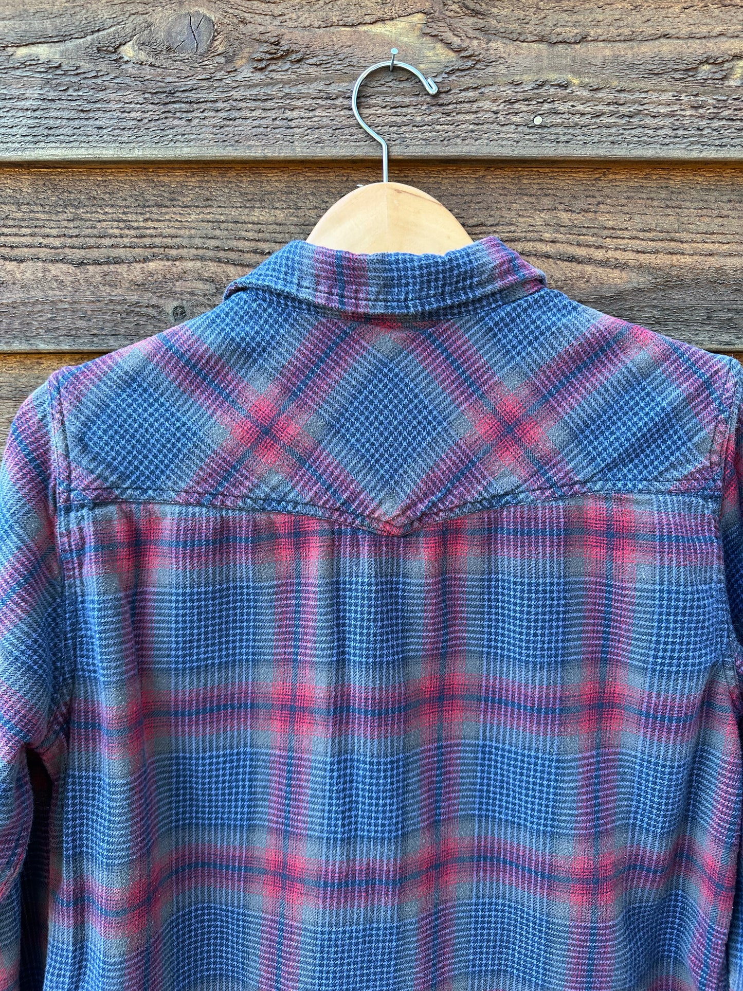 Vintage Plaid Flannel Shirt