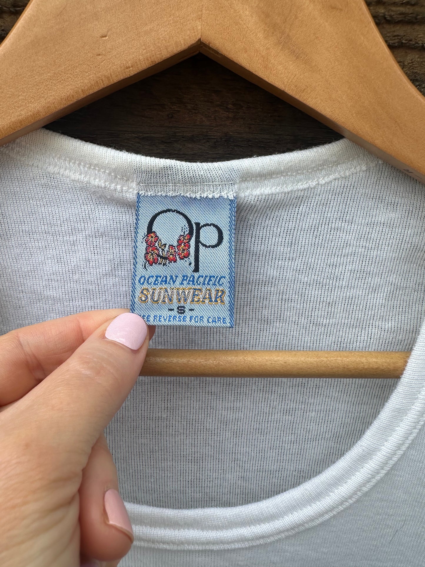 1970s Vintage Ocean Pacific Wave Print T-Shirt