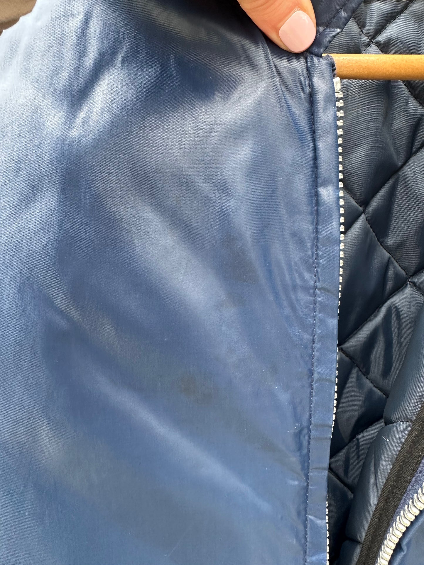 1980s Vintage Branded Moto Jacket