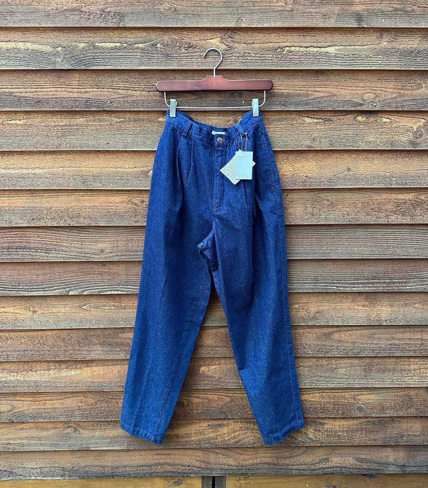 80s Vintage Denim Trousers