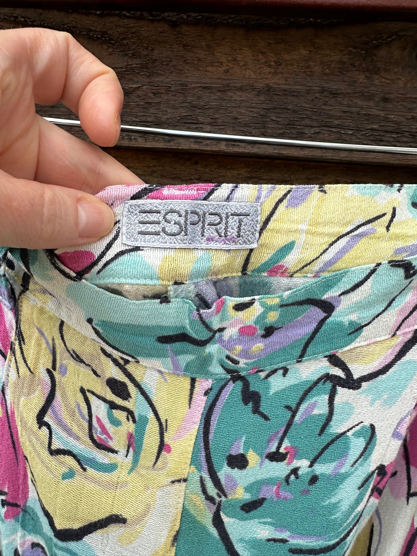 Vintage Esprit Floral Bermuda Shorts