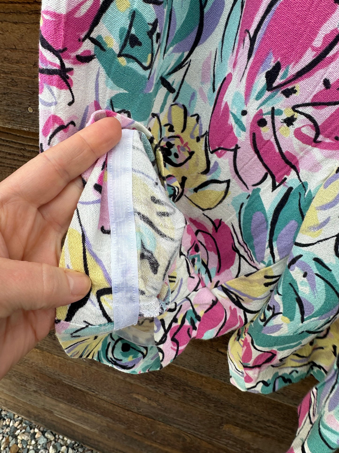 Vintage Esprit Floral Bermuda Shorts