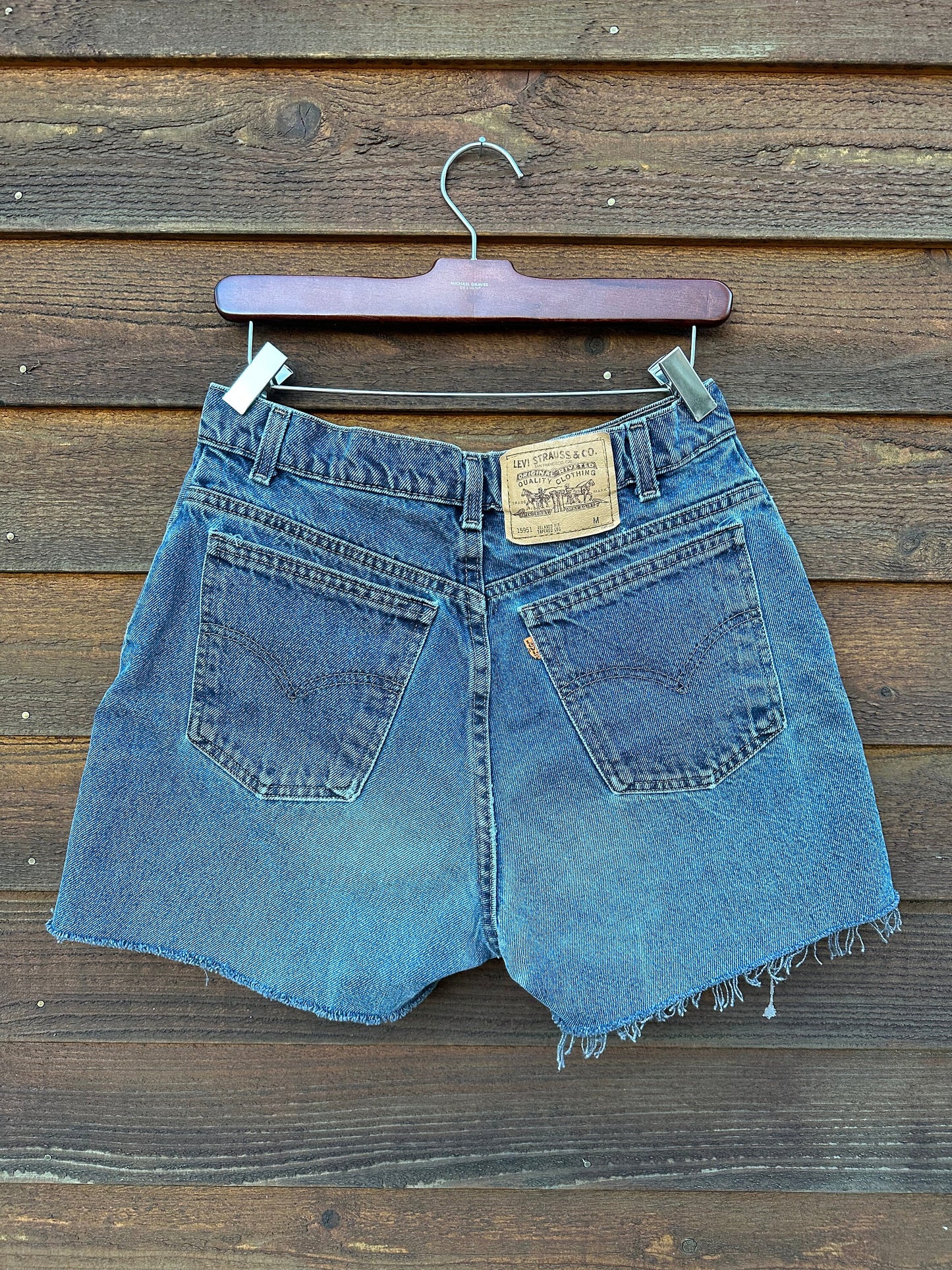 Vintage Levi's High-Waisted Shorts