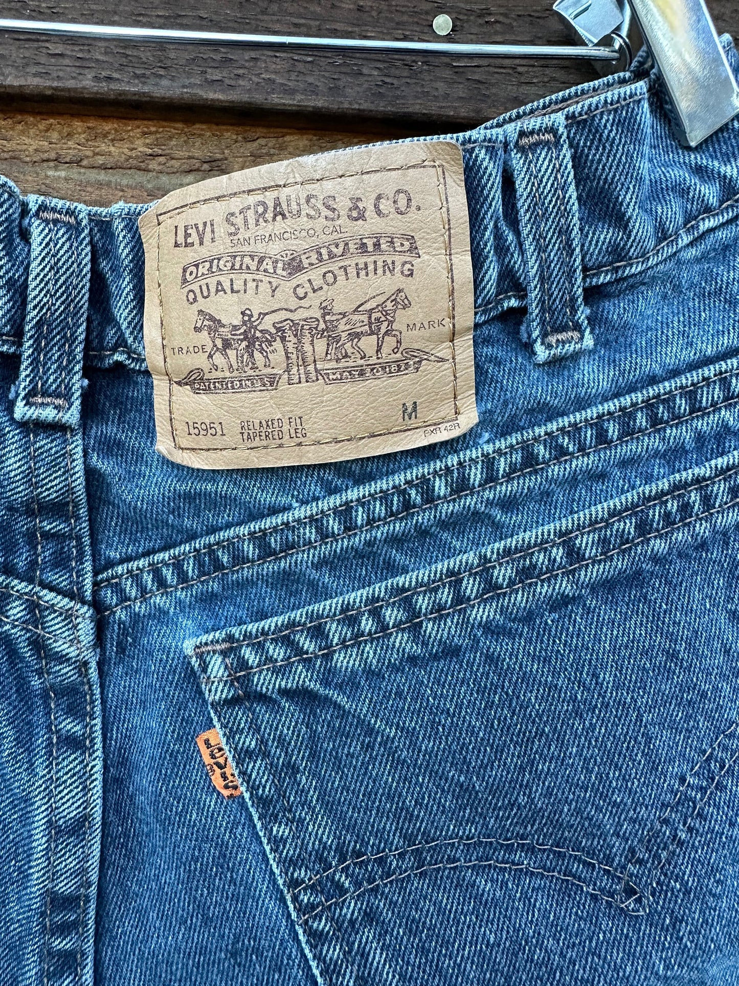 Vintage Levi's High-Waisted Shorts