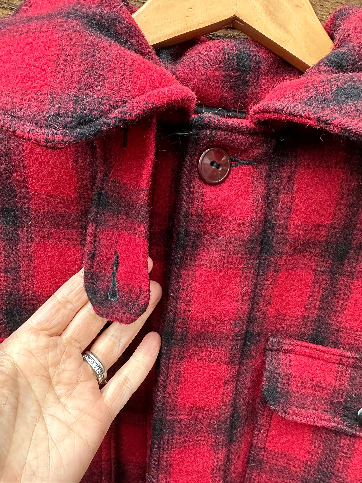 Vintage Woolrich Mackinaw Wool Jacket