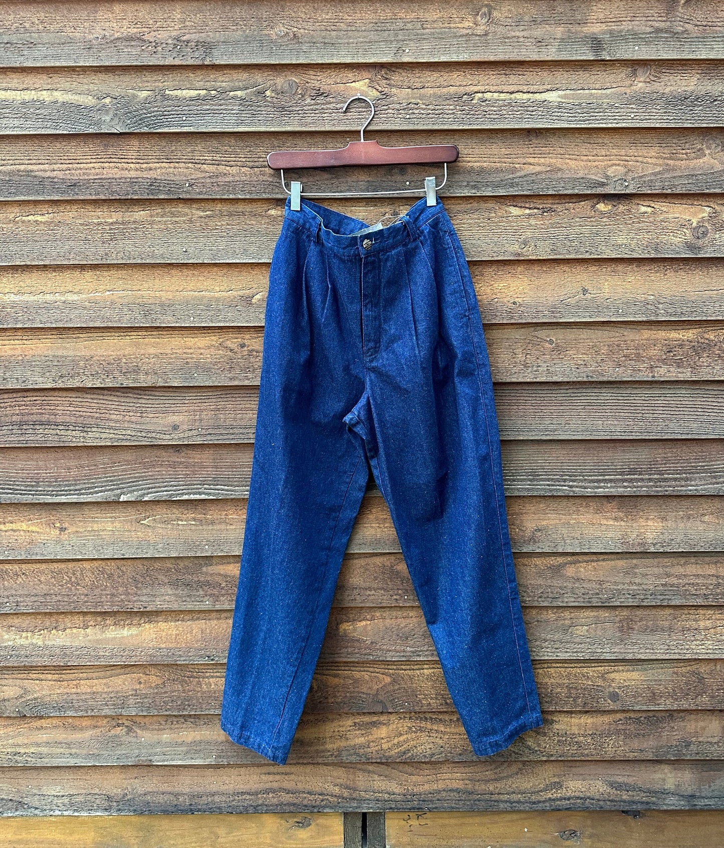 80s Vintage Denim Trousers