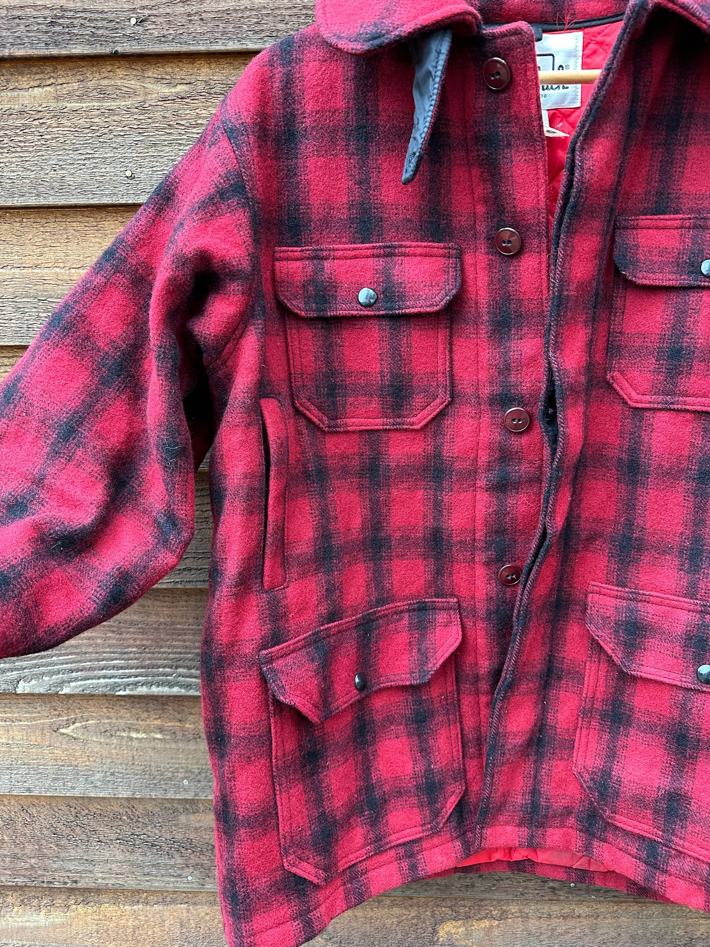 Vintage Woolrich Mackinaw Wool Jacket